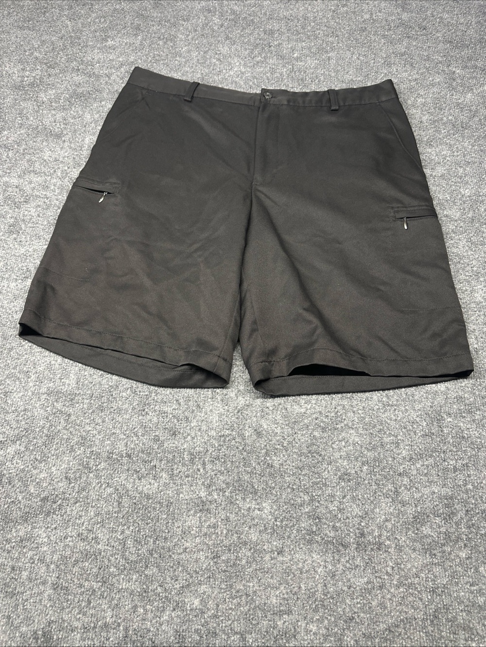 Izod Black Performance Hybrid Cargo Shorts